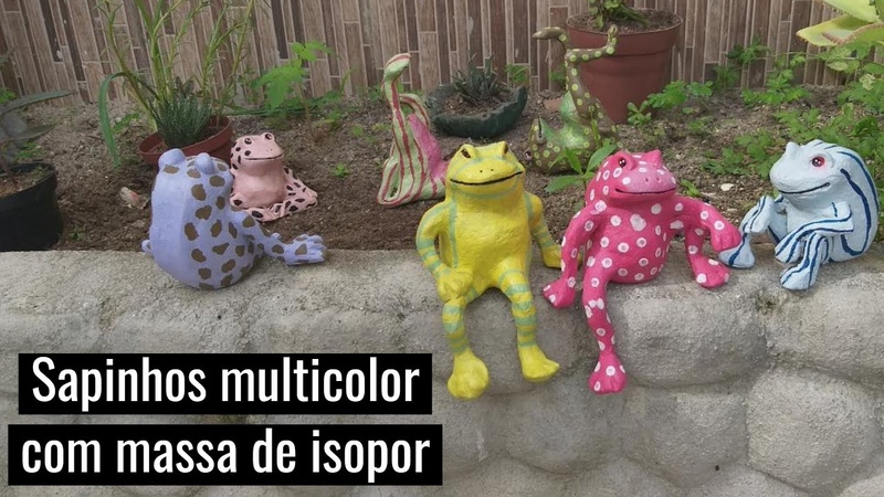 DIY- SAPINHOS COLORIDOS DIVERTIDOS